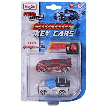 Maisto Burning Key Cars Twin Pack